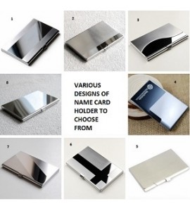 Metallic Card Holder
